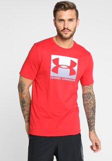 Футболка с принтом BOXED SPORTSTYLE Under Armour, красный/стальной