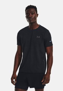 Базовая футболка SEAMLESS STRIDE LAUF Under Armour, черный светоотражающий