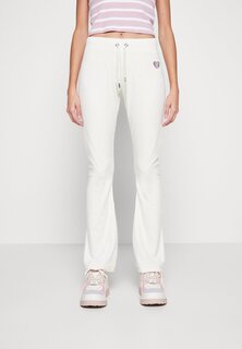 Спортивные брюки LOW RISE FLARE AND EMBROIDERY Juicy Couture, сахарный свизл