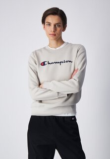 Толстовка CLASSIC CREWNECK AMERICAN LOGO Champion, бежевый