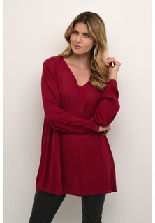 Туника AMBER V NECK Kaffe, вяленые томаты