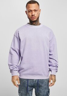 Толстовка PIGMENT DYED CREW NECK Urban Classics, лавандовый