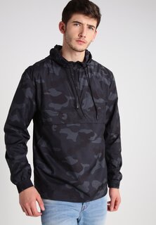 Ветровка CAMO PULL OVER WINDBREAKER Urban Classics, серый камуфляж