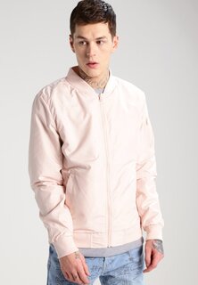 Куртка-бомбер LIGHT BOMBER JACKET Urban Classics, светло-розовый