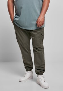 Брюки карго AOP GLENCHECK CARGO JOG PANTS Urban Classics, темно-серый