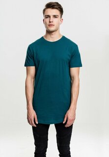 Базовая футболка SHAPED LONG DO NOT USE Urban Classics, бирюзовый