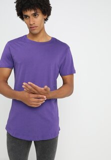 Базовая футболка SHAPED LONG DO NOT USE Urban Classics, ультрафиолетовый