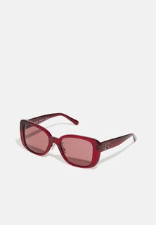 Солнцезащитные очки Coach, прозрачные красные