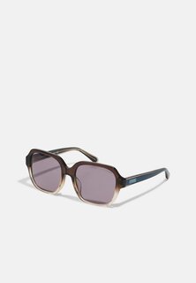 Солнцезащитные очки Coach, прозрачные коричневые