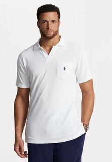 Поло ФУТБОЛКА ПОЛО ТЕРРИ Polo Ralph Lauren Big &amp; Tall, белый