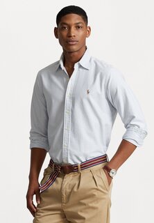 Рубашка SLIM FIT OXFORD SHIRT Polo Ralph Lauren, синий/белый