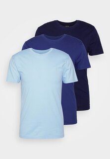 Майка CREW SLIM FIT 3 PACK Polo Ralph Lauren, темно-синий