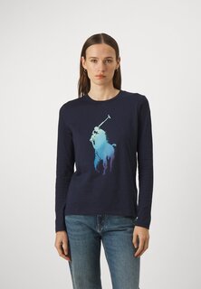 Футболка с длинным рукавом CREWNECK Polo Ralph Lauren, черная