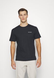 Футболка с принтом ФУТБОЛКА NORTH CASCADES SHORT SLEEVE Columbia, черный