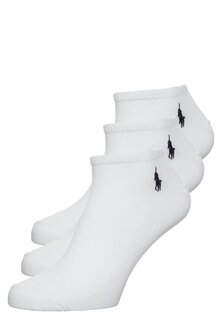 Носки LOW-CUT SOCK 3-PACK Polo Ralph Lauren, белые
