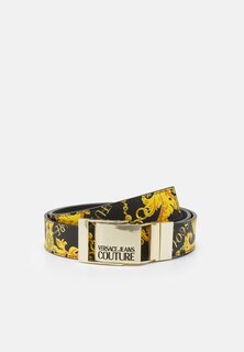 Ремень UNISEX BELT BELT Versace Jeans Couture, черный/золотистый