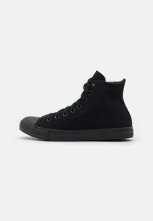 Высокие кеды CHUCK TAYLOR ALL STAR WARM WINTER ESSENTIALS UNISEX Converse, черный