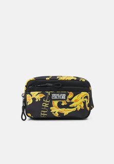 Поясная сумка RANGE ICONIC LOGO SKETCH UNISEX Versace Jeans Couture, черный/золотистый