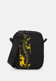 Сумка через плечо RANGE ICONIC LOGO SKETCH BAGS Versace Jeans Couture, черный/золотой