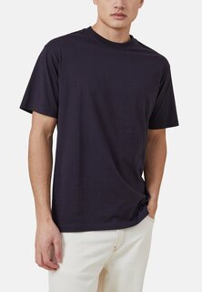 Базовая футболка СВОБОДНЫЙ ФИТ Cotton On, темно-синий