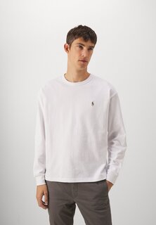 Футболка с длинным рукавом LONG SLEEVE Polo Ralph Lauren, белая