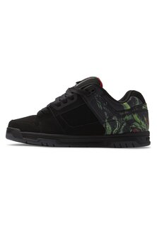 Низкие кроссовки SLAYER STAG DC Shoes, черный зеленый черный