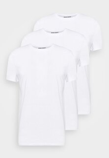 Базовая футболка 3 ПАКЕТА Denim Project, белая