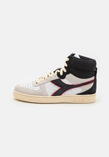 Высокие кеды MAGIC BASKET MID UNISEX Diadora, белый/красный Феррари