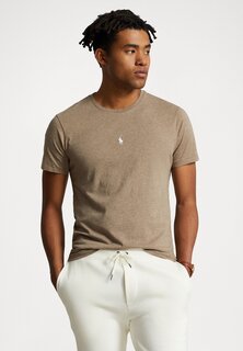 Базовая футболка КОРОТКИЙ РУКАВ Polo Ralph Lauren, темно-серо-бежевый