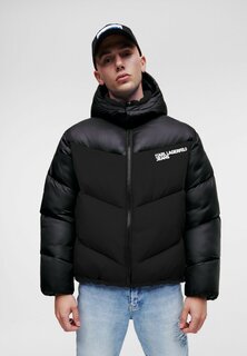 Зимняя куртка ПУФФЕР Karl Lagerfeld, черный черный