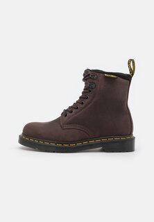 Ботильоны на шнуровке 1460 PASCAL UNISEX Dr. Martens, темно-коричневый