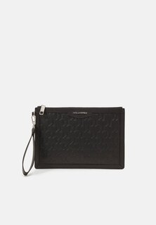 Клатч LOOM LEA POUCH UNISEX KARL LAGERFELD, черный