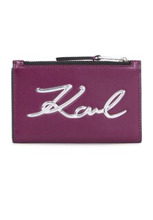 Кошелек K SIGNATURE BIFOLD ZIP CH KARL LAGERFELD, бугенвиллия