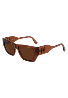 Солнцезащитные очки KARL LAGERFELD, светло-коричневые
