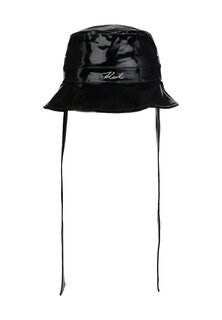 Шапка SIGNATURE WATER RESISTANT BUCKET KARL LAGERFELD, черный