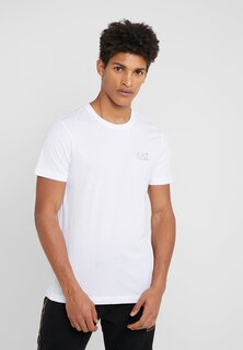 Базовая футболка EA7 Emporio Armani, белая
