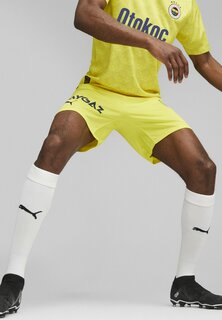 Спортивные шорты ФЕНЕРБАХЧЕ С.К. FUSSBALL Puma, ярко-желтый/средневековый синий