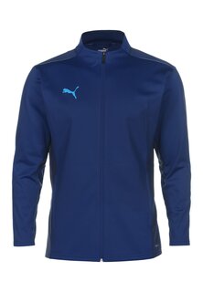 Спортивная куртка TEAMCUP Puma, лимож/бушлат/синий атолл