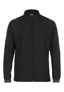 Спортивная куртка TEAMCUP Puma, пума черный/асфальт