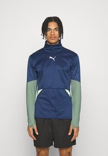 Футболка с длинным рукавом INDIVIDUAL WINTERIZED Puma, персидский синий/эвкалипт