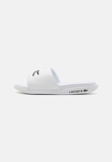 Пляжные тапочки SERVE SLIDE DUAL Lacoste, белый/темно-зеленый