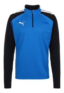 Футболка с длинным рукавом TEAMLIGA Puma, электрический синий лимонад