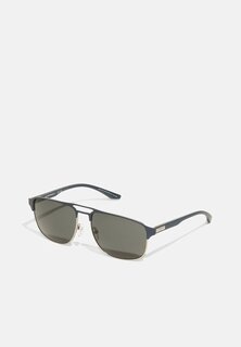 Солнцезащитные очки Emporio Armani, матовое серебро/голубой