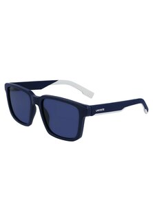 Солнцезащитные очки Lacoste, матовые синие