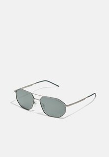 Солнцезащитные очки Emporio Armani, матовое серебро
