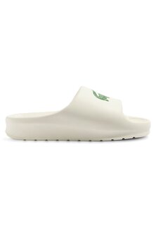 Пляжные тапочки СЛАЙД ДЛЯ ПОДАЧИ 1 CMA Lacoste, белый/черный зеленый