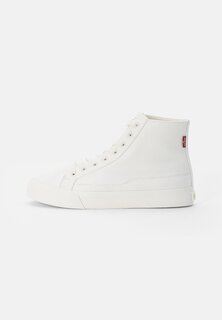 Высокие кроссовки DECON MID Levi&apos;s, блестящий белый Levis