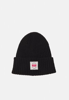 Шапка HOLIDAY BATWING BEANIE UNISEX Levi&apos;s, черный Levis