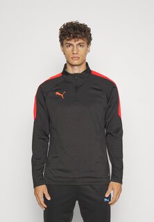 Футболка с длинным рукавом TRAINING Puma, черный/красный