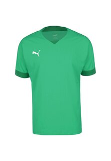 Базовая футболка TEAMFINAL FUSSBALL Puma, перцово-зеленый/альпийский зеленый
